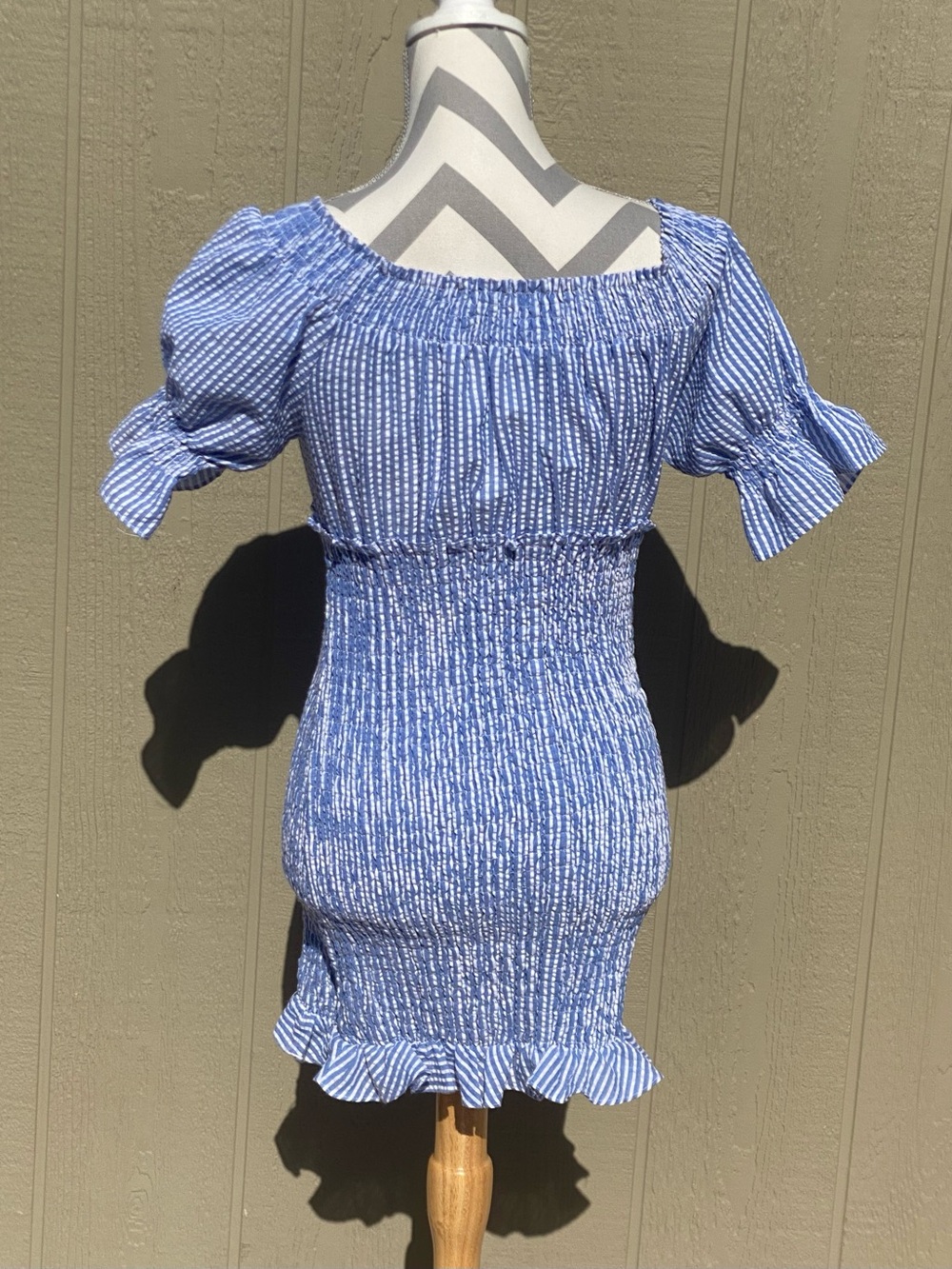 Luxxel Medium Striped Mini Dress - Picture 5 of 10
